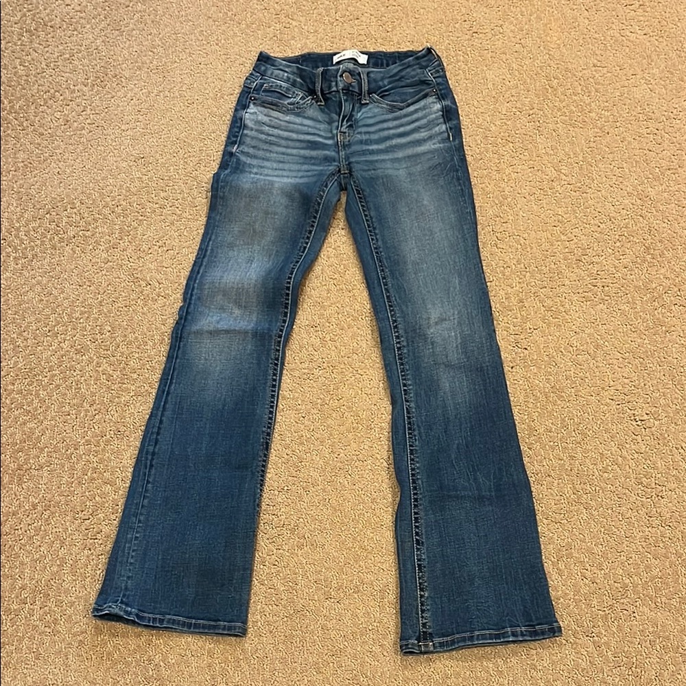 BKE Blue Boot Cut Jeans with Classic Flare